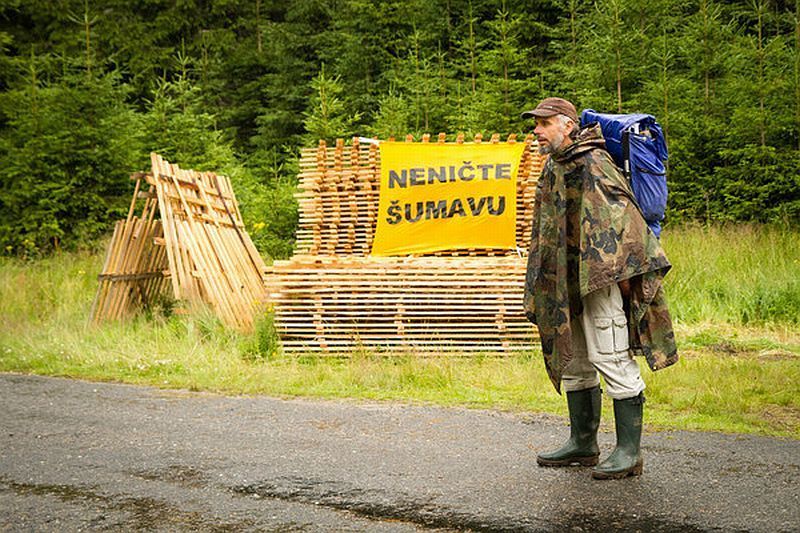 Blokáda na Šumavě