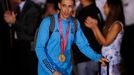 Soccer Football - Argentina team arrives to Buenos Aires after winning the World Cup  - Buenos Aires, Argentina - December 20, 2022 Argentina's Angel Di Maria during the