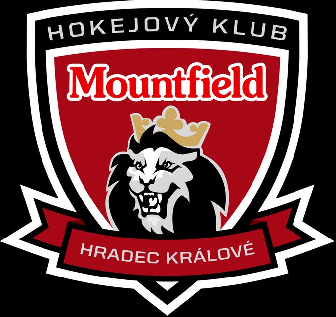 Logo hokejového klubu Mountfield Hradec Králové.