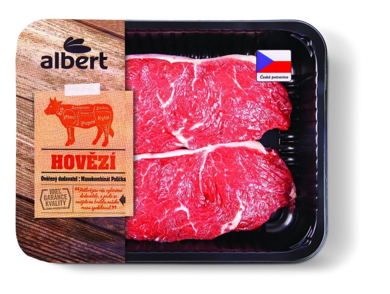 Česká potravina - české maso v řetězci Albert