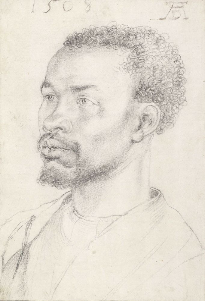 Albrecht Dürer: Portrét Afričana, 1508