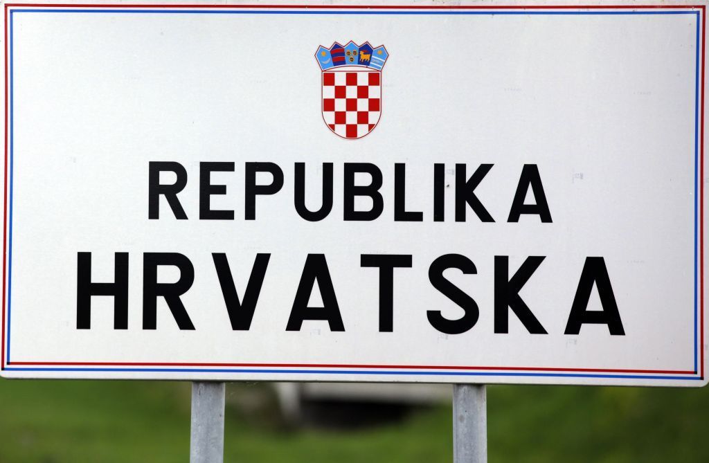 Chorvatsko cedule