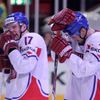 Hokej, MS 2013, Česko - Švýcarsko: Tomáš a Fleischmann a Zbyněk Michálek