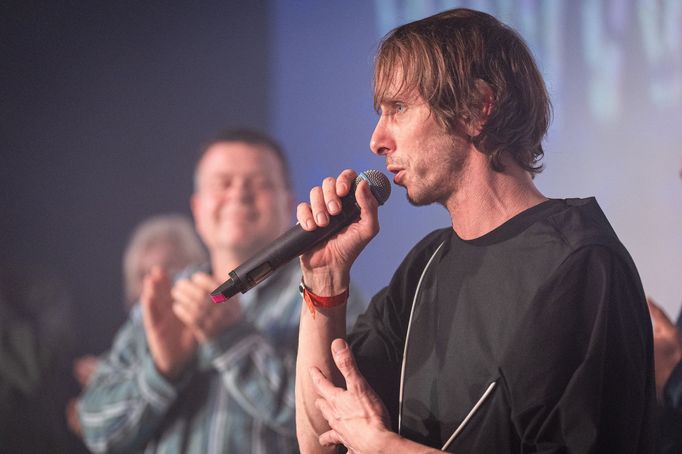 V popředí je Ondřej Anděra, vzadu Lubomír Typlt.