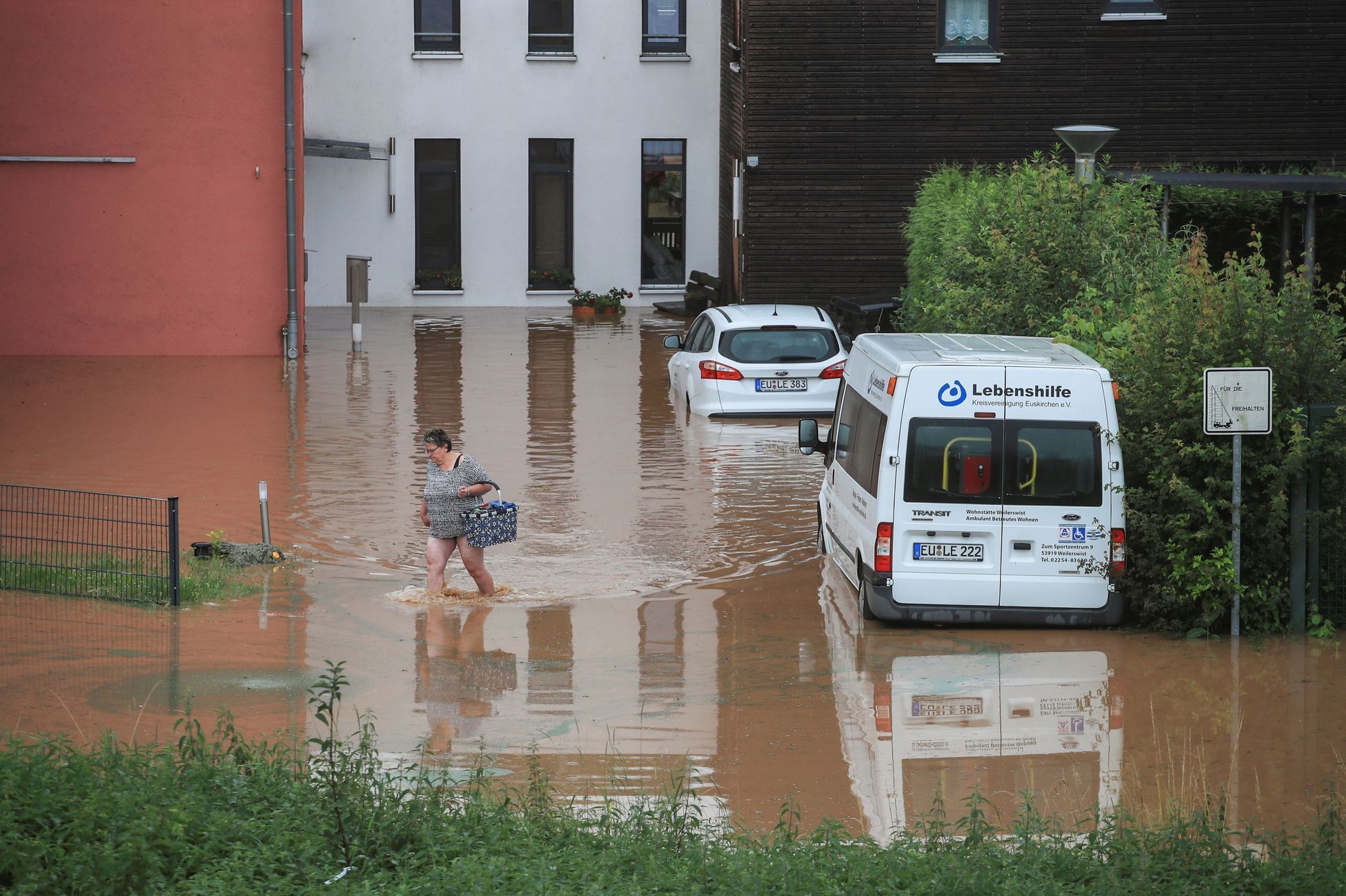 německo záplavy Porýní-Falc