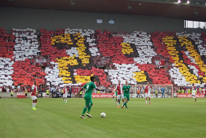 EL, Slavia-Levadia: fanoušci Slavie