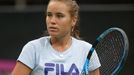 Sofia Keninová před finále Fed Cupu 2018