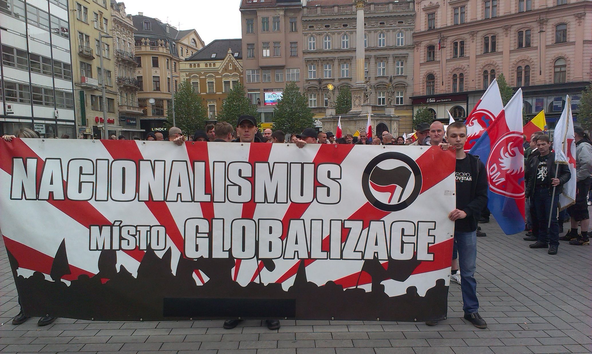 Prvomájový pochod DSSS v Brně