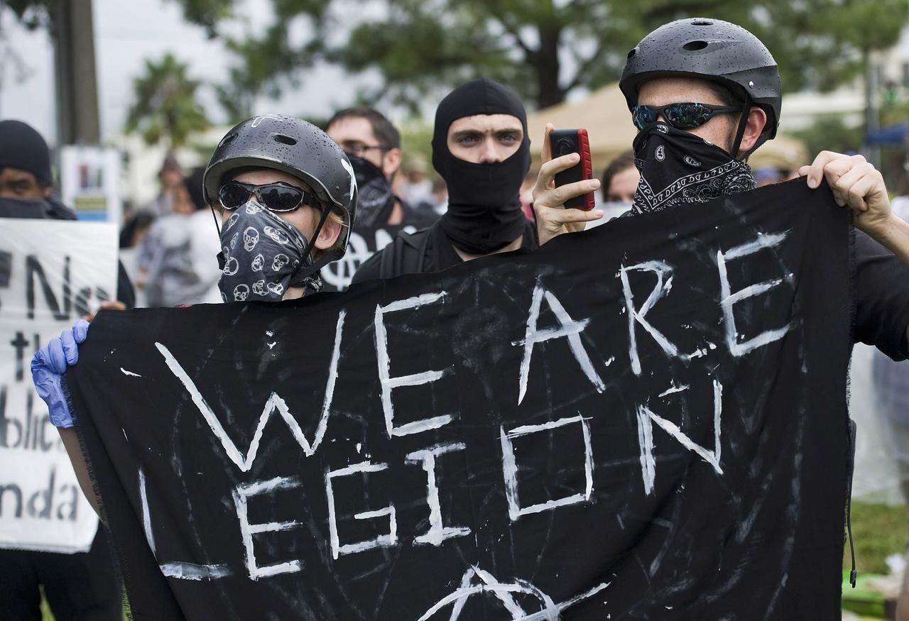 Protesty proti sjezdu republikánů