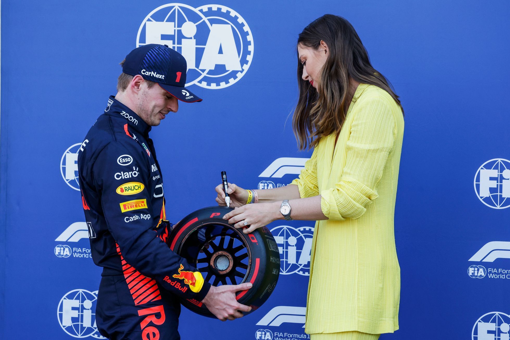 F1, VC Monaka 2023: Max Verstappen a Maria Šarapovová