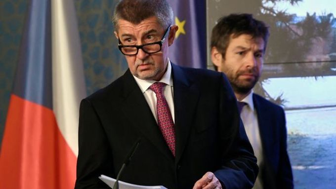 Premiér v demisi a šéf ANO Andrej Babiš.