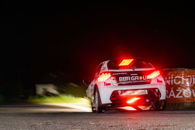 Rallye Český Krumlov 2023: David Štefan, Peugeot