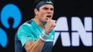 Milos Raonic v prvním kole Australian Open 2019