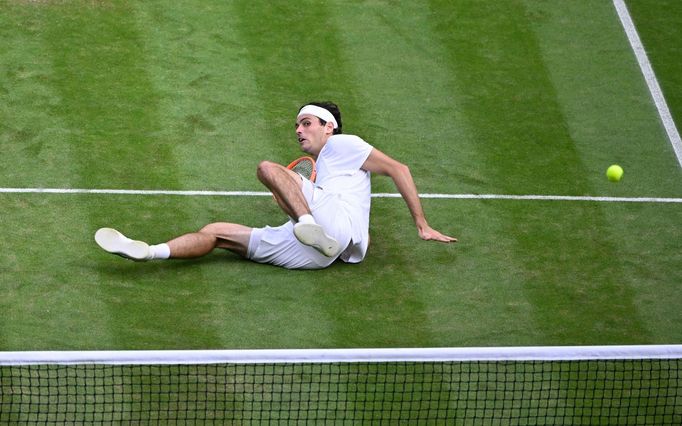 Wimbledon 2022, čtvrtfinále (Taylor Fritz)