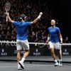 Roger Federer a Rafael Nadal na Laver Cupu 2017