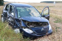 D1 blokovala další hromadná nehoda, srazilo se 11 aut