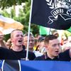Německo, Budyšín, LGBT, neonacisté, demonstrace