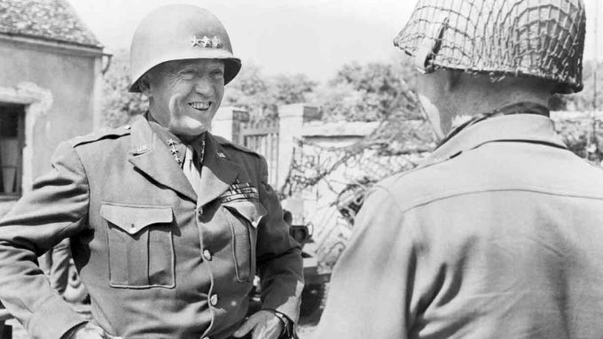 Generál Patton v Praze