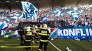 fotbal, Fortuna:Liga 2018/2019, Ostrava - Opava, fanoušci Baníku