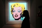 Portrét Marilyn Monroe od Warhola byl v aukci prodán za 4,6 miliardy korun