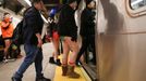 No Pants Subway Ride