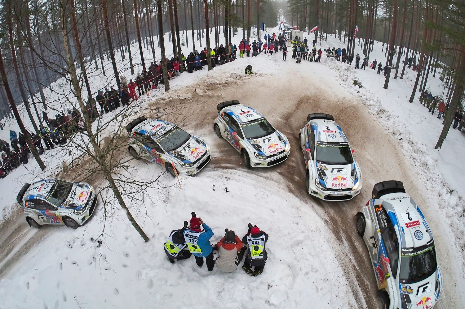 Švédská rallye 2014: Jari Matti Latvala, VW Polo R WRC