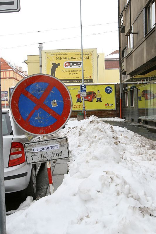 Praha po kalamitě, úterý 19. ledna