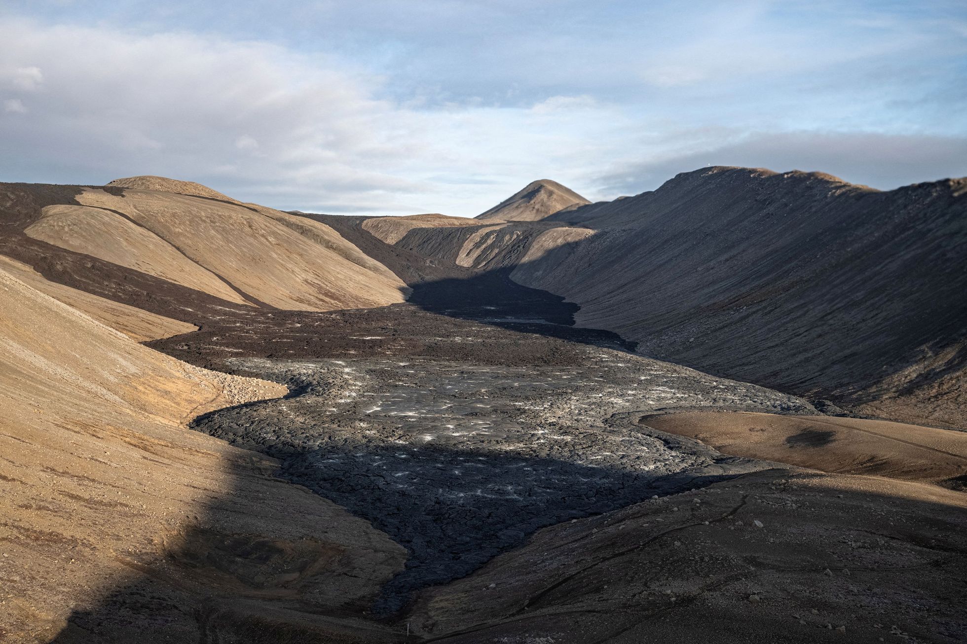 Island sopka erupce Reykjanes Grindavík