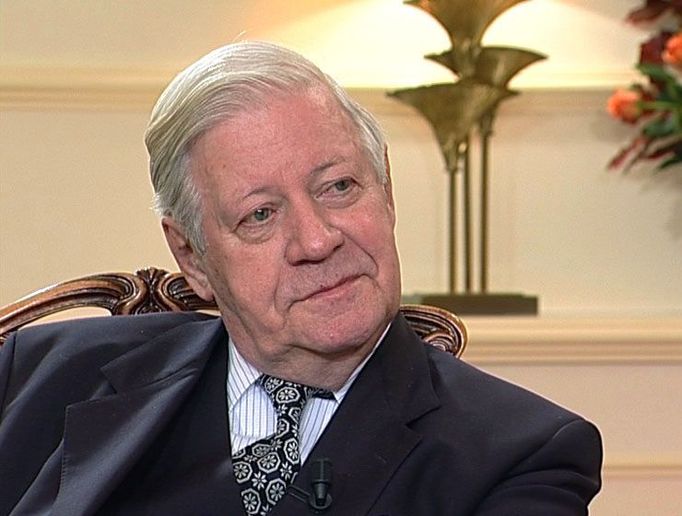 Helmut Schmidt, kancléř Spolkové republiky Německo v letech 1974-82