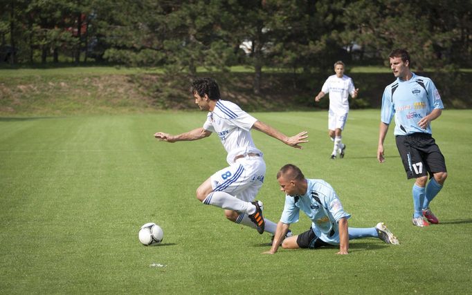 Přátelské fotbalové utkání: SK Sigma Olomouc - FC Nitra (0:1) hrané v Slatinicích na Olomoucku 4. července 2012.