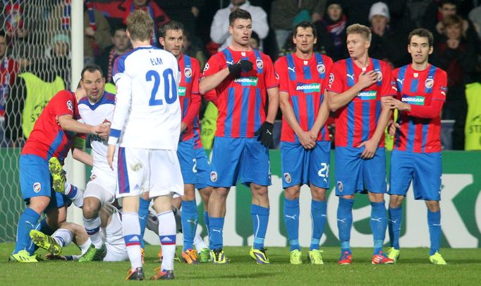 LM, Plzeň - CSKA Moskva: plzeňská zeď