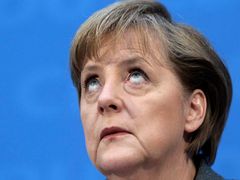 Německá kancléřka Angela Merkelová na jednání EU, březen 2011.