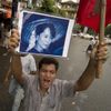 Barma - demonstrace v Rangúnu