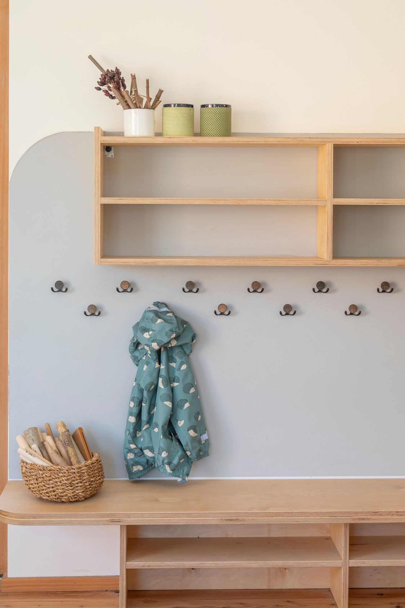 lesní školka, školka, Žižkov, Praha, stavba, architektura