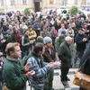 Demonstranti za Kaplického