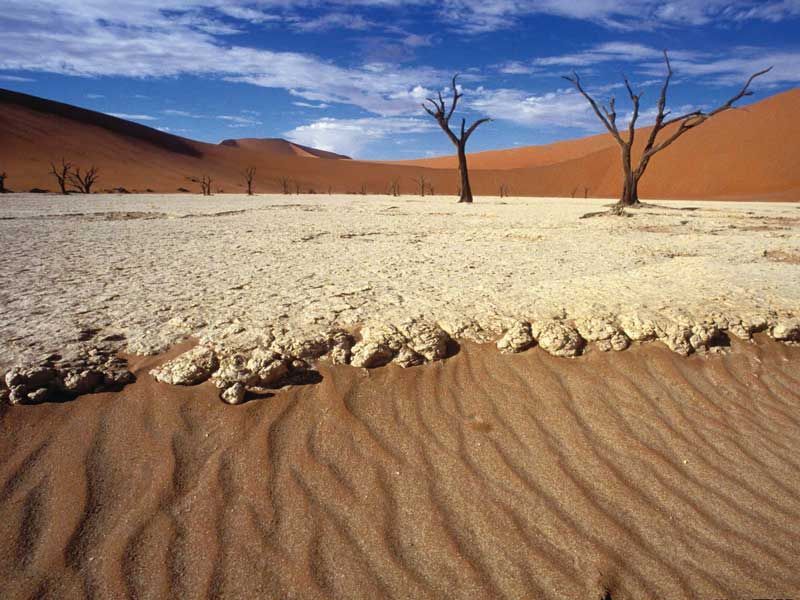 UNESCO - část pouště Namib v Namibii