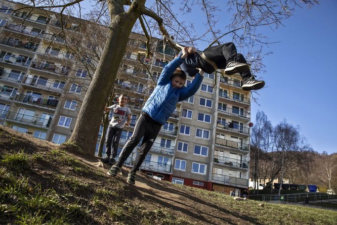 Vyloučená lokalita sídliště Janov u Litvínova