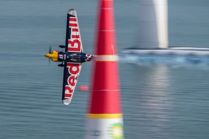 Martin Šonka na závodě Red Bull Air Race v Kazani 2018