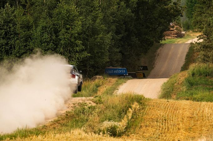 Nikolaj Grjazin, Volkswagen na trati Estonské rallye 2021