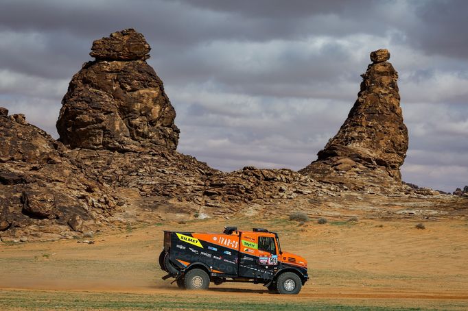 4. etapa Rallye Dakar 2023: Martin Macík ml., Iveco