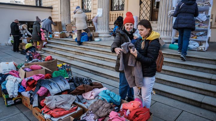 Foto: V Brně pomáhají uprchlíkům a uklidňují samoživitelky, že i na ně se dostane; Zdroj foto: David Konečný