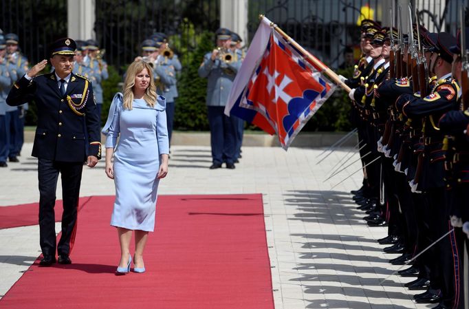 Nová slovenská prezidentka Zuzana Čaputová se ujala úřadu