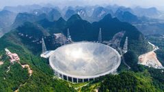 Čína - vesmír - teleskop