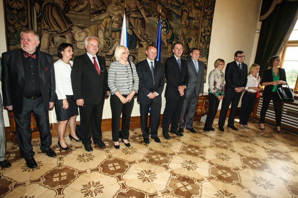 Setkání Bohuslava Sobotky s novými europoslanci