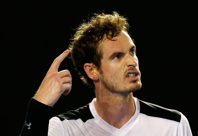 Andy Murray ve čtvrtfinále Australian Open 2016