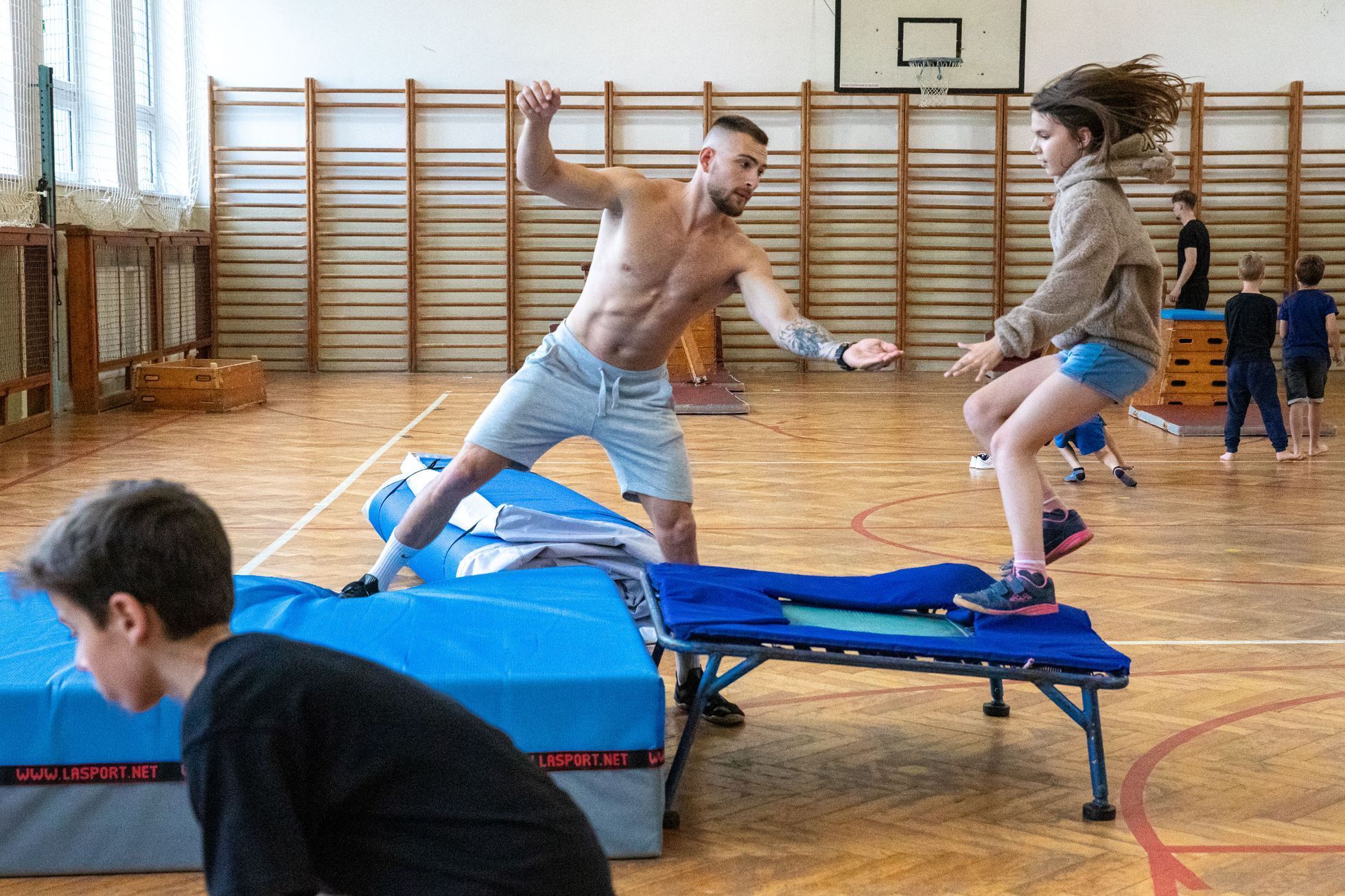 Jakub Pančík, lektor parkouru