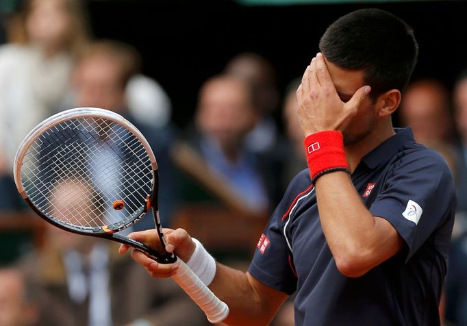 Rafael Nadal Novak Djokovič po finále French Open 2012.