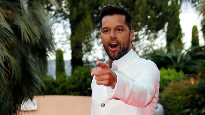 Singer Ricky Martin arrives to attend the World Music Awards in Monte Carlo