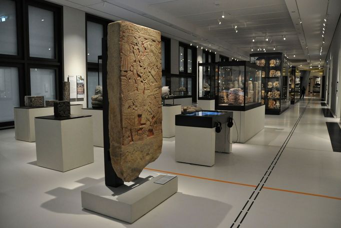 Pohled do nově otevřené části Humboldtova fóra.