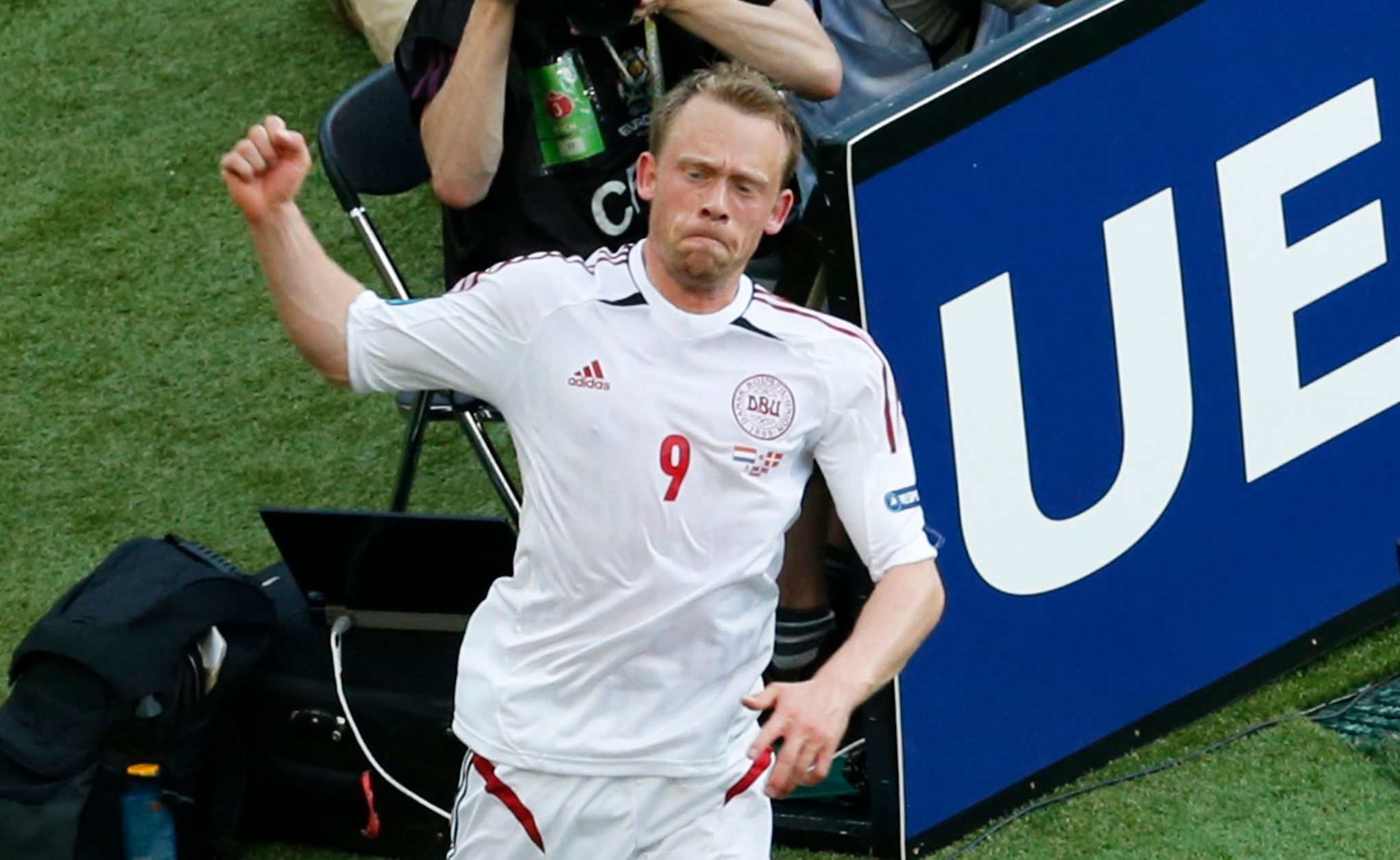 Euro 2012: Nizozemsko - Dánsko (Michael Krohn-Dehli)